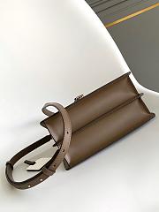 Bvlgri Serpenti Forever Top Handle Brown Bag 20.5X 15X 9 Cm - 6