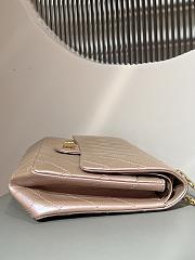 	 Chanel 2.55 Flap Bag Large In Pink 19.5x28x7.5cm - 2