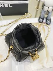 Chanel Black Bucket Bag - 5