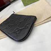 Gucci GG Emblem zip key case 12x 7.5cm  - 3