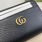 Gucci Zipped Coin Purse Black Leather 11.5*9*2cm - 2