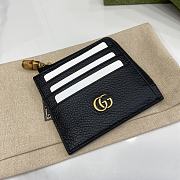 Gucci Double G Black Card Holder 10.5*10*1cm - 5