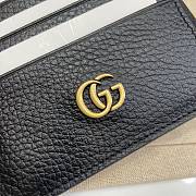 Gucci Double G Black Card Holder 10.5*10*1cm - 3