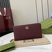 Gucci GG Marmont Leather Wallet 19.5*11*3cm - 1