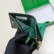 Bottega Veneta Intrecciato In Green 11×9×2.5 cm  - 4