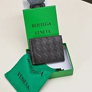 Bottega Veneta Intrecciato Short Wallet 11×9cm - 1