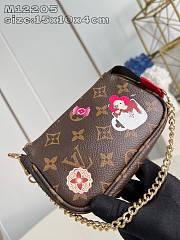 Louis Vuitton Mini Pochette Accessoires Candy Factory Red - 3