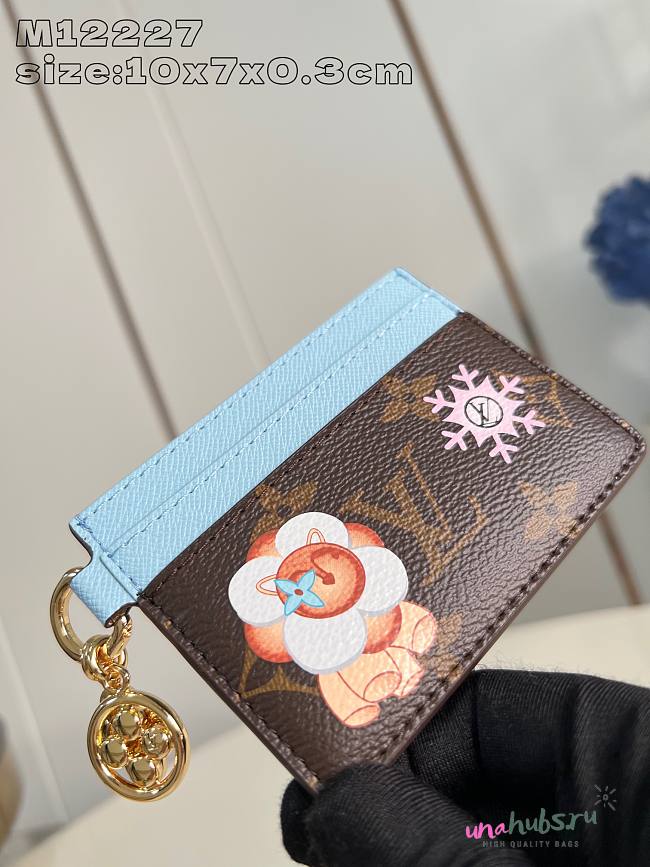 Louis Vuitton Snow Show Vivienne Card Holder  - 1