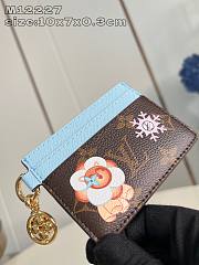 Louis Vuitton Snow Show Vivienne Card Holder  - 1