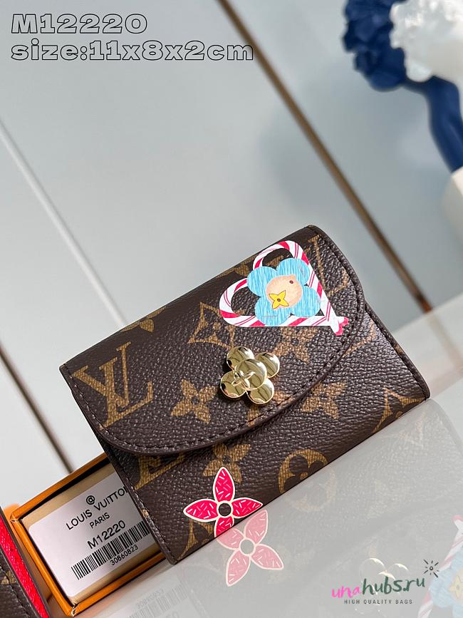 Louis Vuitton Rosalie Coin Wallet Candy Factory 11 x 8 x 2.5 cm - 1