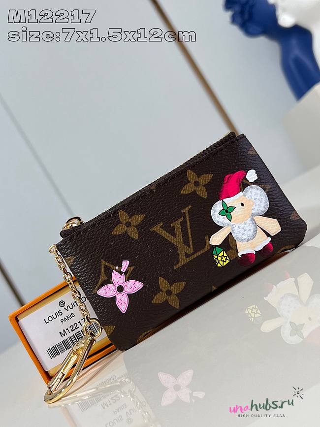 Louis Vuitton Key Pouch Monogram Canvas  - 1