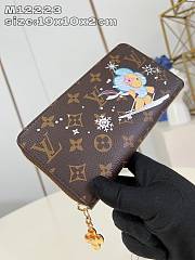 Louis Vuitton Zippy Wallet snowflakes 10.5 x 2.5 x 19.5 cm - 5