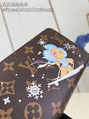 Louis Vuitton Zippy Wallet snowflakes 10.5 x 2.5 x 19.5 cm - 2