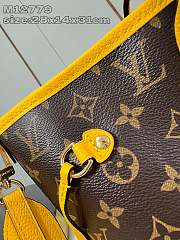 Louis Vuitton Neverfull Bandoulière Inside Out Yellow 28 x 14 x 31cm - 3