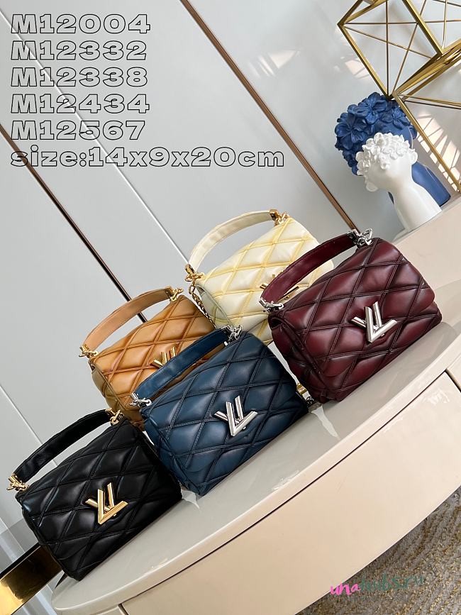 Louis Vuitton GO-14 Malletage Bag 14 x 9 x 20cm - 1