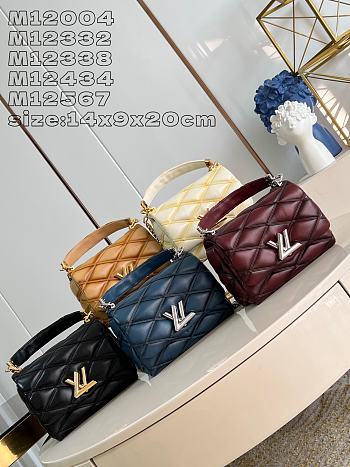 Louis Vuitton GO-14 Malletage Bag 14 x 9 x 20cm