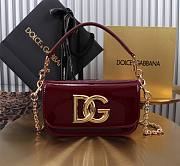 	 Dolce & Gabbana 3.5 crossbody bag patent leather 11 x 19 x 5 cm - 3