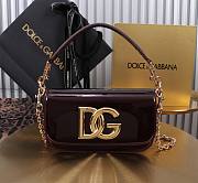 	 Dolce & Gabbana 3.5 crossbody bag patent leather 11 x 19 x 5 cm - 2