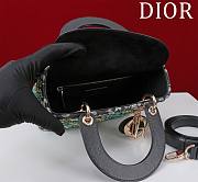 Dior Small Lady Black Bag - 6