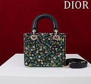 Dior Small Lady Black Bag - 4