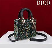 Dior Small Lady Black Bag - 3