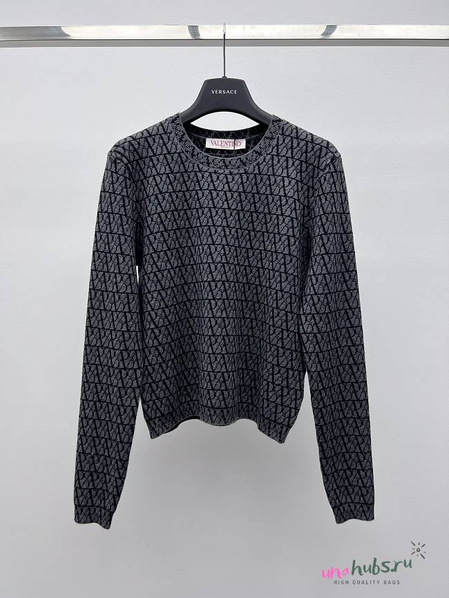 Valentino Cotton Crewneck Sweatshirt - 1