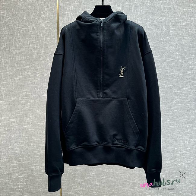 YSL Black Hoodie - 1