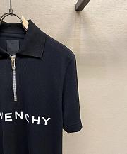 Givenchy Black Polo Shirt With Logo - 2