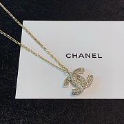 Chanel CC Logo Necklace Gold  - 1