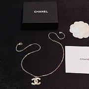 Chanel CC Logo Necklace Gold  - 4