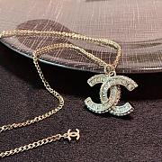 Chanel CC Logo Necklace Gold  - 2