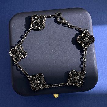 Van Cleef Arpels Black Alhambra Bracelet