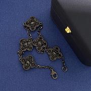 Van Cleef Arpels Black Alhambra Bracelet - 3