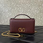 Valentino Garavani VLogo Signature leather wallet-on-chain - 3