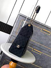 Chanel Denim Black Tote Bag 31 x15 x41.5 cm - 4