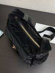 Chanel Black Suede Shoulder Bag  - 4