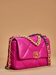 Chanel 19 Flap Bag Pink Small 26cm - 6