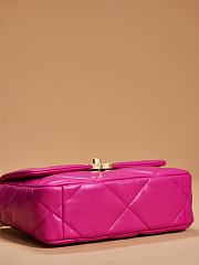 Chanel 19 Flap Bag Pink Small 26cm - 5