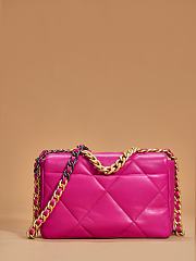 Chanel 19 Flap Bag Pink Small 26cm - 4