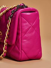 Chanel 19 Flap Bag Pink Small 26cm - 2