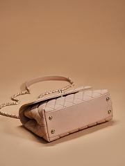 	 Chanel Coco Handle Beige Bag 24cm - 5