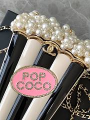 Chanel Popcorn Minaudiere Bag 16x11x7cm - 6