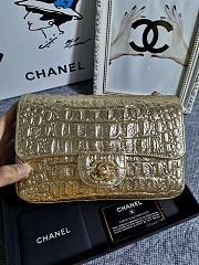 Chanel Mini 19A Croco Embossed Bag - 6