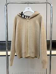 Burberry Orlando knitted zipped hoodie - 2