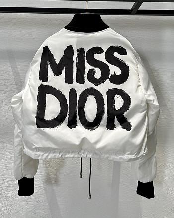 Dior Alps Cropped Bomber Jacket