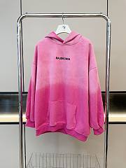 Balenciaga Pink Hoodie - 1