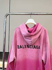 Balenciaga Pink Hoodie - 4