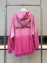 Balenciaga Pink Hoodie - 2