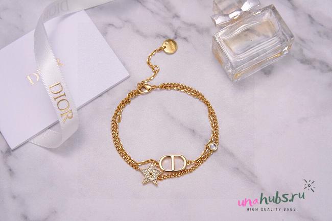 Dior Crystal Petit CD Double Bracelet - 1