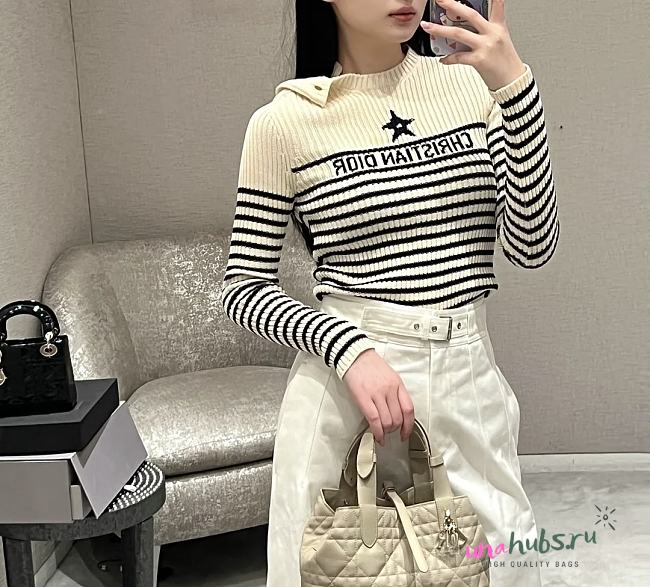 Dior Riviera Sweater Cotton Knit  - 1